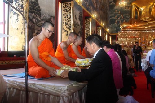 Chairman of GUNKUL participated the Consecration Ceremony for Buddha Images and Celebration Ceremony of Buddha Dusit Tevarachanimit