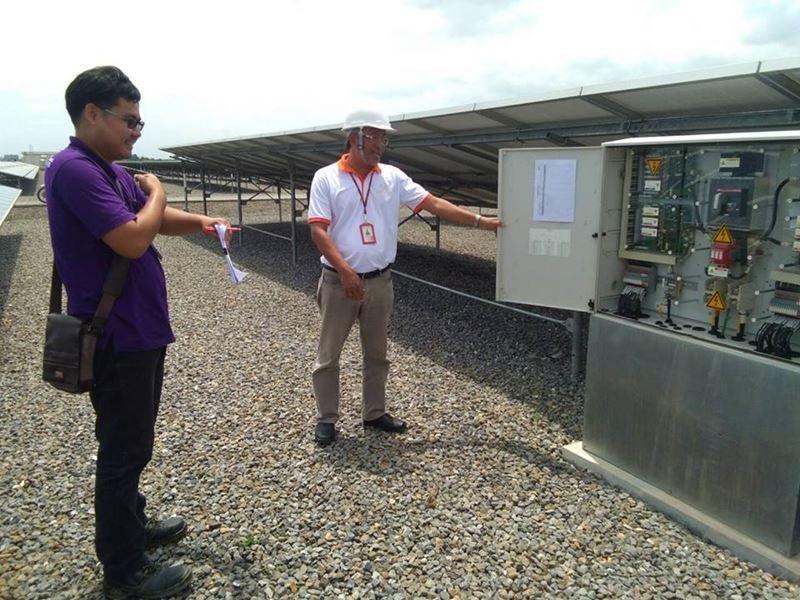 The Siam Commercial Bank Checked the Performance, Qualifications, and Safety of Contractors at GCPC Solar Power Plant