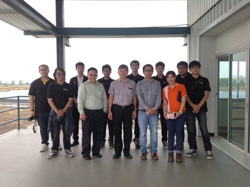 Faculty Members and Students of King Mongkut’s University of Technology Thonburi Paid A Visit to Solar Power Plant in Nakhon Nayok