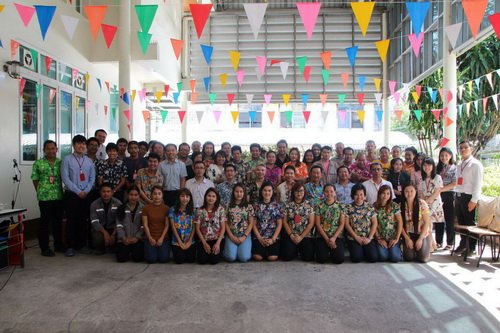 GUNKUL Provided Financial Support to the Elderly Club and Maha Songkran Activity