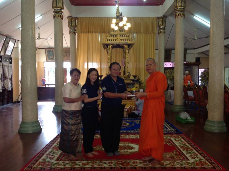 GUNKUL Hosted the Robe Offering Ceremony at Wat Sawat Waree Simaram