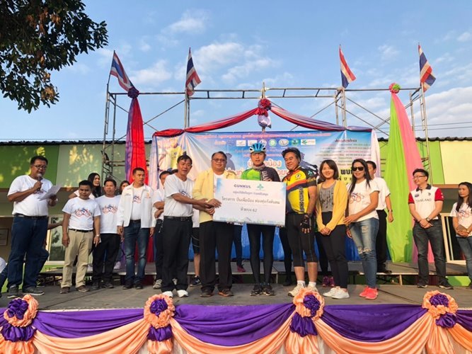 Wind Energy Development Company Limited (WED) and Greenovation Power Company Limited (GNP) Supported "Cycling for Children" 2019 Project