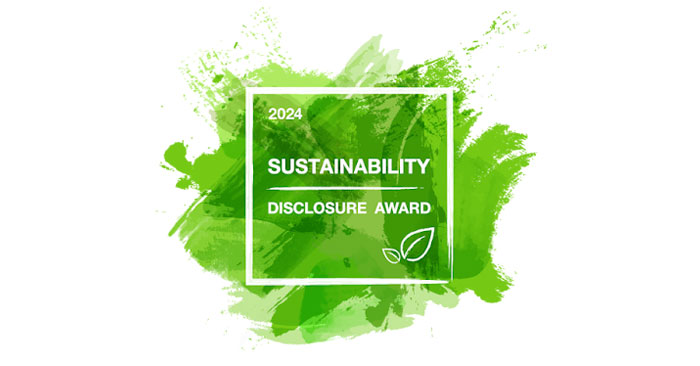 รางวัลประกาศเกียรติคุณ Sustainability Disclosure Recognition ประจำปี 2567